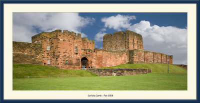 Carlisle Castle looking East