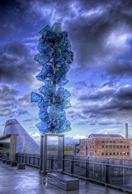 Glass Sculpture HDR  2