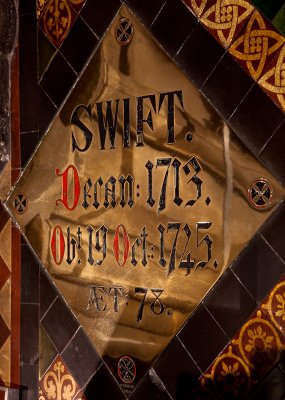 Jonathon Swift's crypt