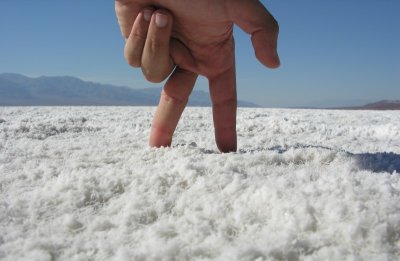 Death Valley - Fingerman in Saltscape.JPG