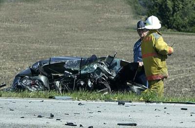 Car Wreck,  News Photo