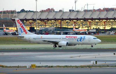 Air Europe Boeing 737 ( EC-IXE )
