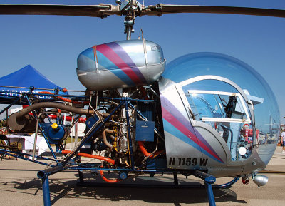 Bell 47 vintage helicopter  ( N1159W )