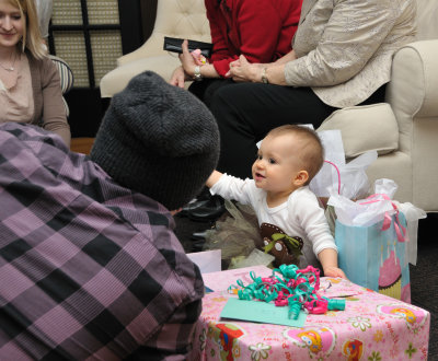 Paisley checks Dad.jpg