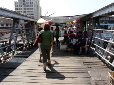 crossing the rickety bridge at your own risk
