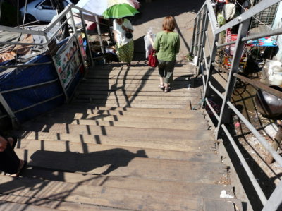 look out for the loose planks !