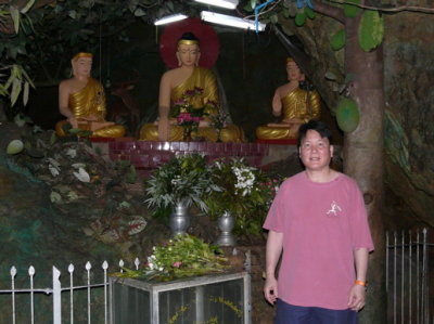 ...the original Buddha that was found in the cave