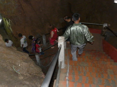 our trek back