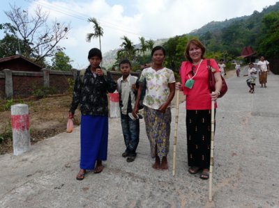 they were surprise Ann spoke burmese fluently