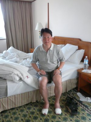 the swollen feet