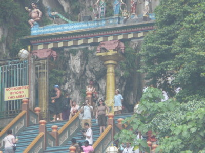 this was the closest i got to the top.....by camera