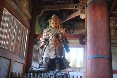 Statue de samoura