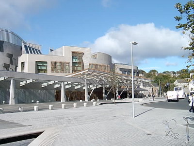 Scottish Parliament - I wasn't crazy about the architectureJPG