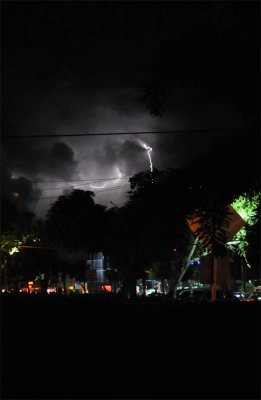Just some shot of a heat lightning storm outside late last night