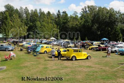 Cars at the show