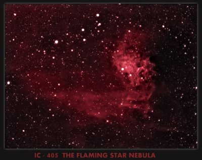 IC 405 - THE FLAMING STAR