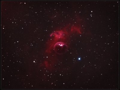 THE BUBBLE NEBULA - NGC 7635
