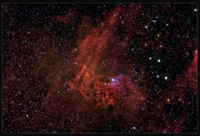 IC 405 - THE FLAMING STAR