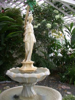 ...fountain in the atrium