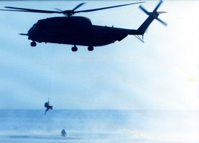 Rescue of Fantasea 2 guest off the Sudan coast by the Israeli aiforce 1991