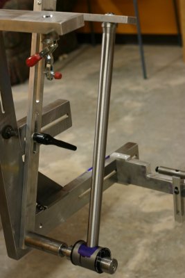 Mittered and installed seat tube