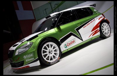 Skoda Fabia WRC Rally Car