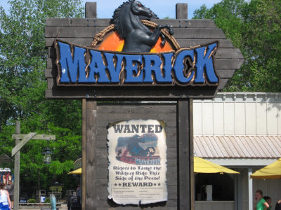 Maverick sign