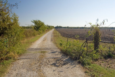 someone's farm road