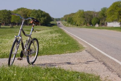 bicycle on FM 1565