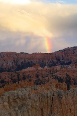 Rainbow on the Canyon