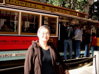$5.00 for a cable car ride?  Let's walk...