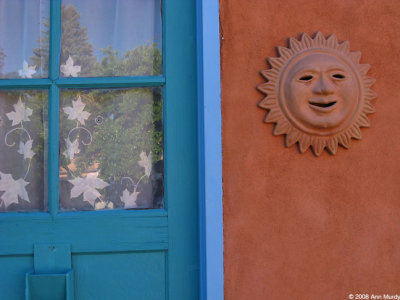 Door with Sun