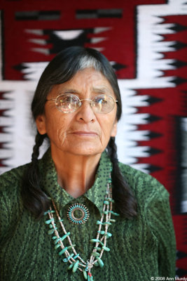 Frances Begay Navajo Rug Weaver