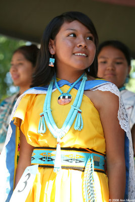 Girl in yellow dress