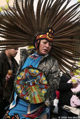 Aztec dancer in Albuquerque