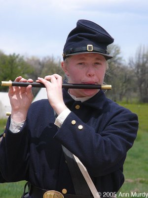 Female flutist