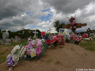 Cemetery in Ojo Caliente