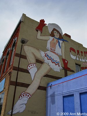 Cowgirl in Las Vegas