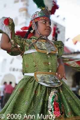 La Malinche dancing
