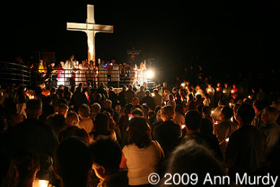 Candle light mass