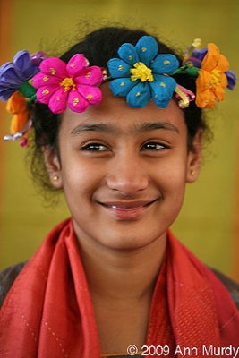 Little girl from India