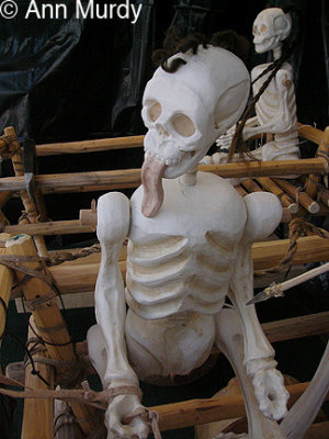 Skeletons in Death Cart by Ramn Jos Lpez