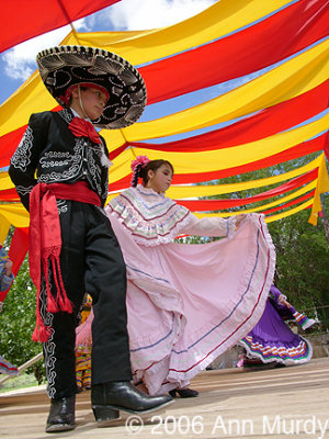 Folkoric dancing