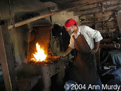 Iron to the fire