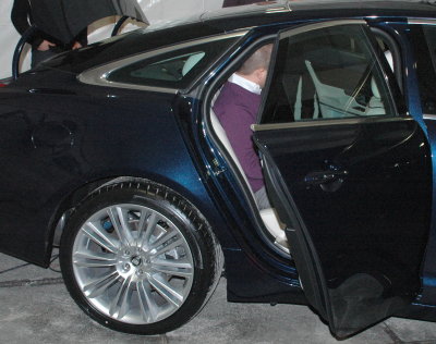 visning av nya XJ 2010 i Malm