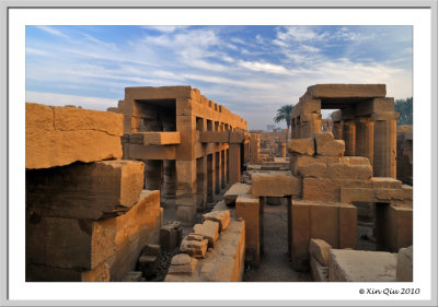 The Karnak Temple at Dawn