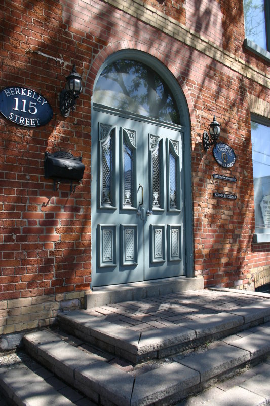Shaded Door