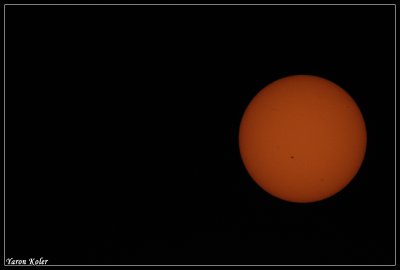 ISS past the Sun - 1