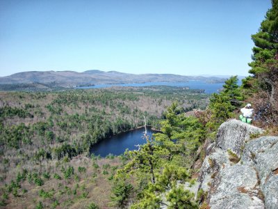 At the ledges - view to the west