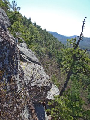 Steep ledges
